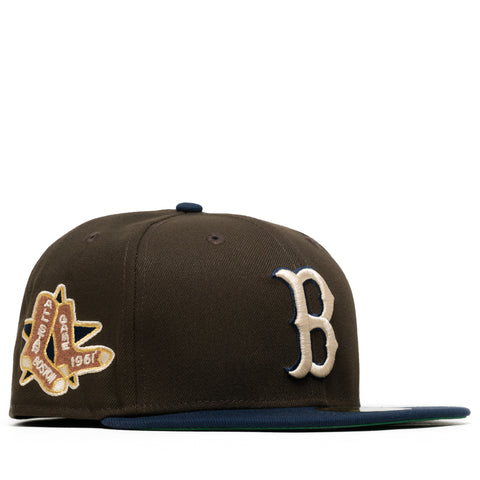 New Era x Politics Boston Red Sox 59FIFTY Fitted - Walnut/Oceanside