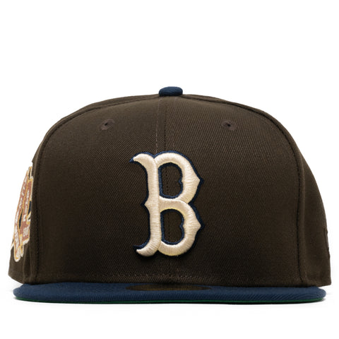 New Era x Politics Boston Red Sox 59FIFTY Fitted - Walnut/Oceanside
