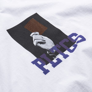 Politics Red Card Tee - White