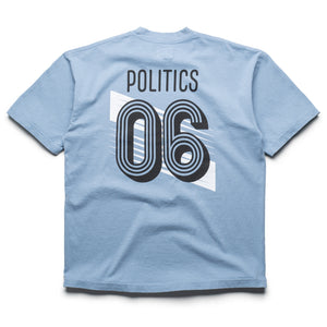 Politics Viva Tee - Clear Blue