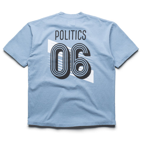 Politics Viva Tee - Clear Blue