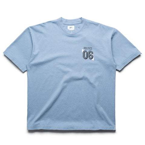 Politics Viva Tee - Clear Blue