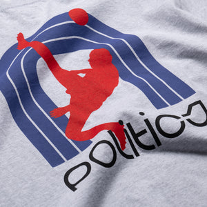 Politics Bicycle Tee - Ash
