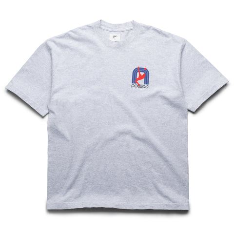 Politics Bicycle Tee - Ash