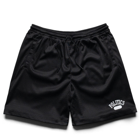 Politics Mesh Shorts - Black