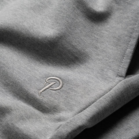 Politics Fleece Shorts - Heather Grey