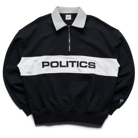 Politics Fleece Rugby - Black