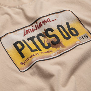 Politics LA Plate Tee - Beige