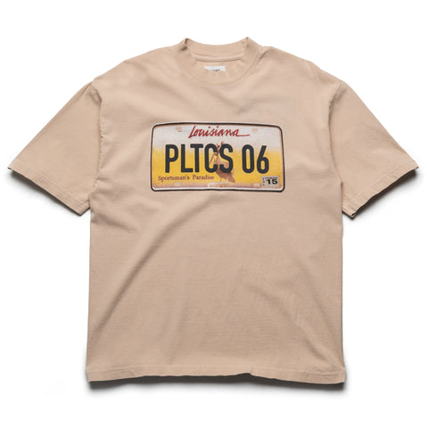 Politics LA Plate Tee - Beige