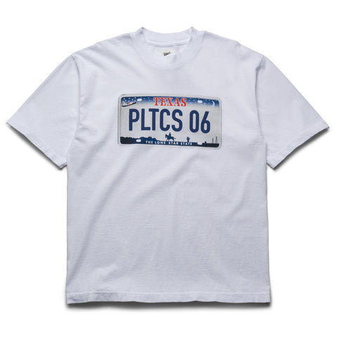 Politics TX Plate Tee - White