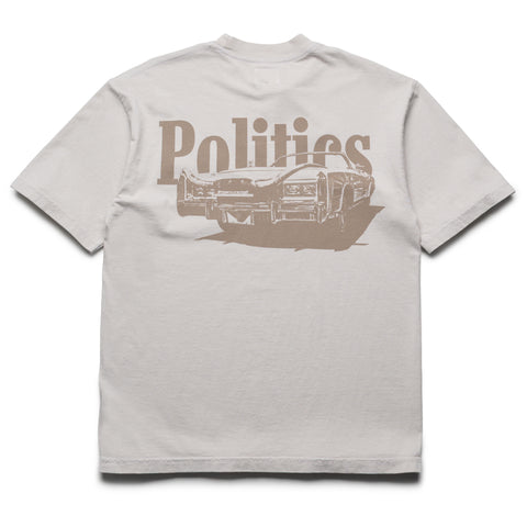 Politics Hawg Tee - Cement