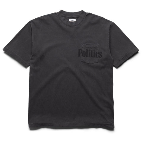 Politics Hawg Tee - Vintage Black