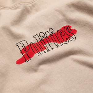 Politics Dustbowl Tee - Beige