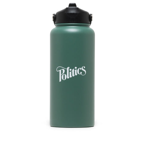 Politics Thermos Water Bottle - Olive