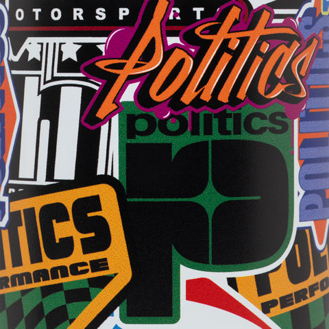 Politics Thermos Water Bottle - Multi