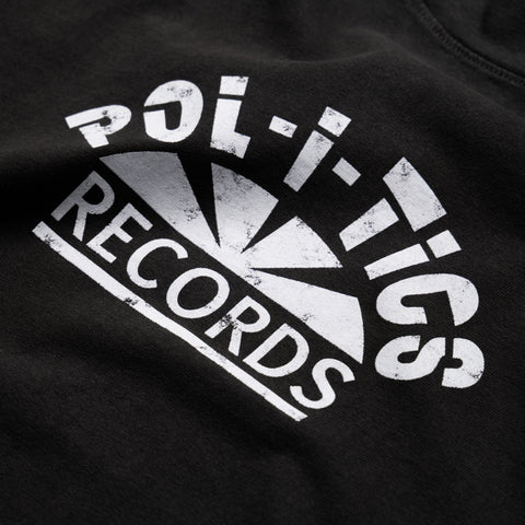 Politics Rap Tee - Vintage Black