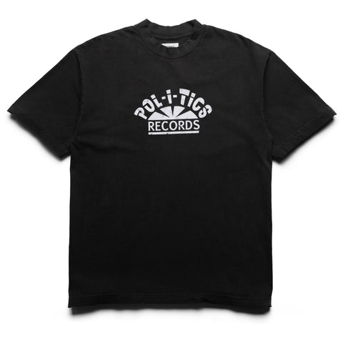 Politics Rap Tee - Vintage Black