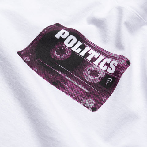 Politics Advisory Tee - White