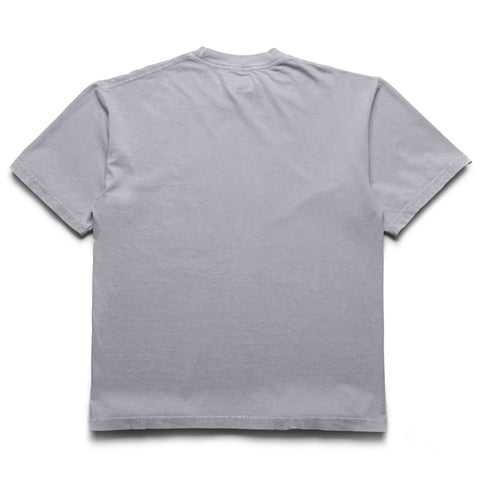 Politics Tag Tee - Ice Grey