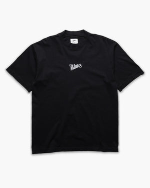 Politics Core Script Logo Tee - Black