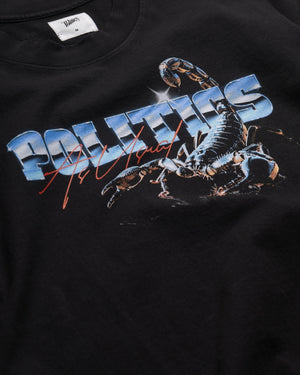 Politics Stinger Tee - Black