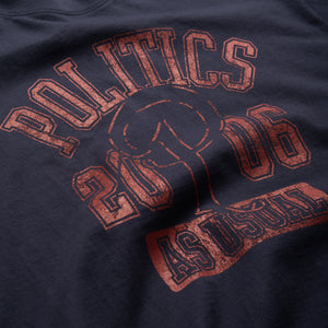 Politics Dept Tee - Navy