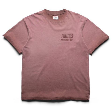 Politics Flight Tee - Blush