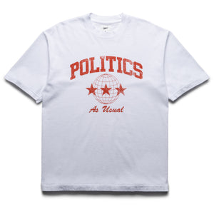Politics Superstar Tee - White