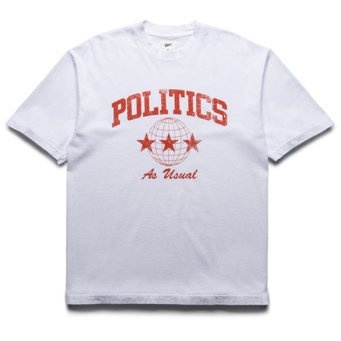 Politics Superstar Tee - White