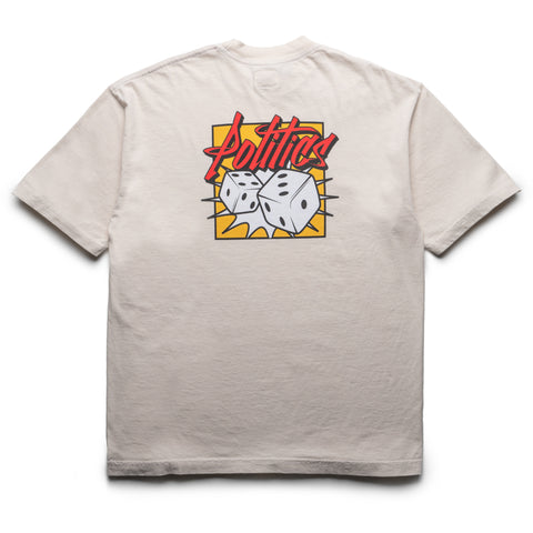 Politics Roll Tee - Creme