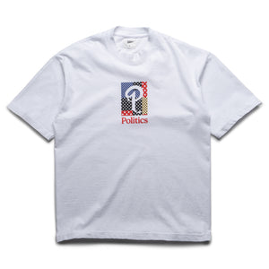 Politics Polka Dot Tee - White