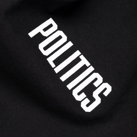 Politics Bootleg Tee - Black