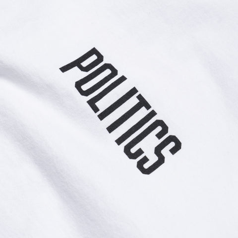 Politics Bootleg Tee - White