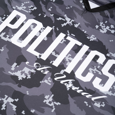 Politics Soccer Jersey - Camo
