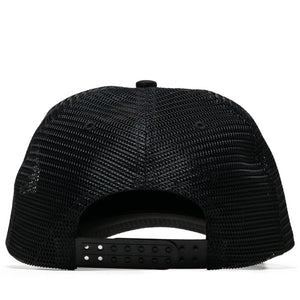 Politics Flaming Dice Trucker Hat - Black