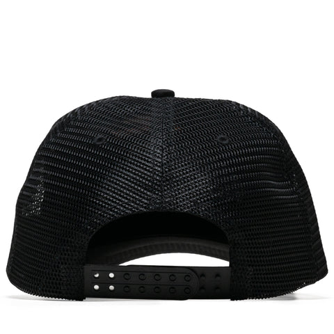 Politics Flaming Dice Trucker Hat - Black