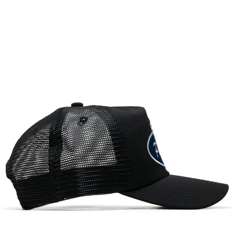 Politics Flaming Dice Trucker Hat - Black