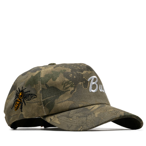 Politics Busy Being Nice Script Strapback - Camo/White