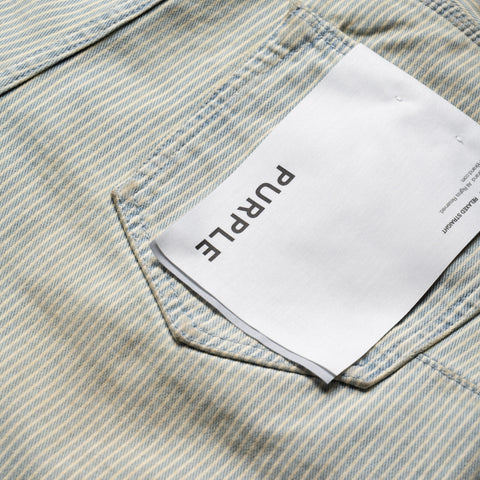 Purple Brand Hickory Denim Shorts - Light Indigo