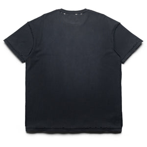 Purple Brand Layered Wordmark Tee - Black