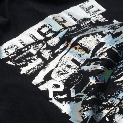 Purple Brand Foil Tank Top - Black