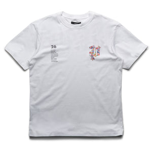 Purple Brand Countries Tee - White