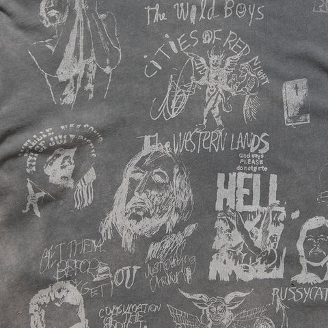 Paly Hollywood Bethlehem L/S Tee - Vintage Black