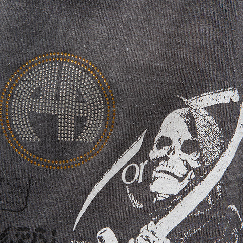Paly Hollywood Carrying The Message Sweatshort - Vintage Black