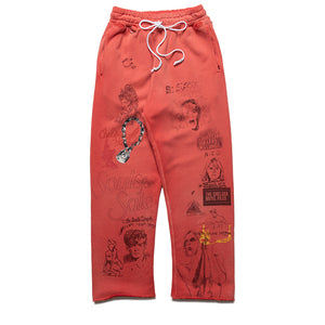 Paly Hollywood Chelseay Hotel Sweatpant - Red