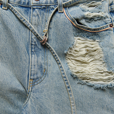 Paly Hollywood Good Good Times Denim Short - Indigo