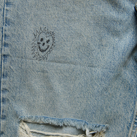 Paly Hollywood Good Good Times Denim Short - Indigo