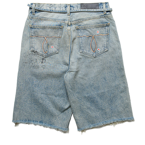 Paly Hollywood Good Good Times Denim Short - Indigo