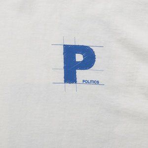 Politics Houston Blueprint Tee - Off White