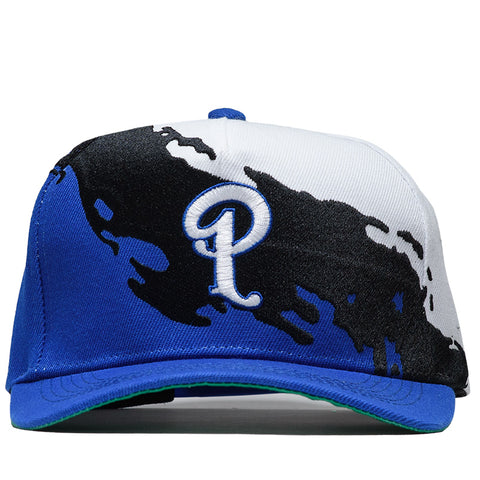 Politics Splash Snapback - Royal/White